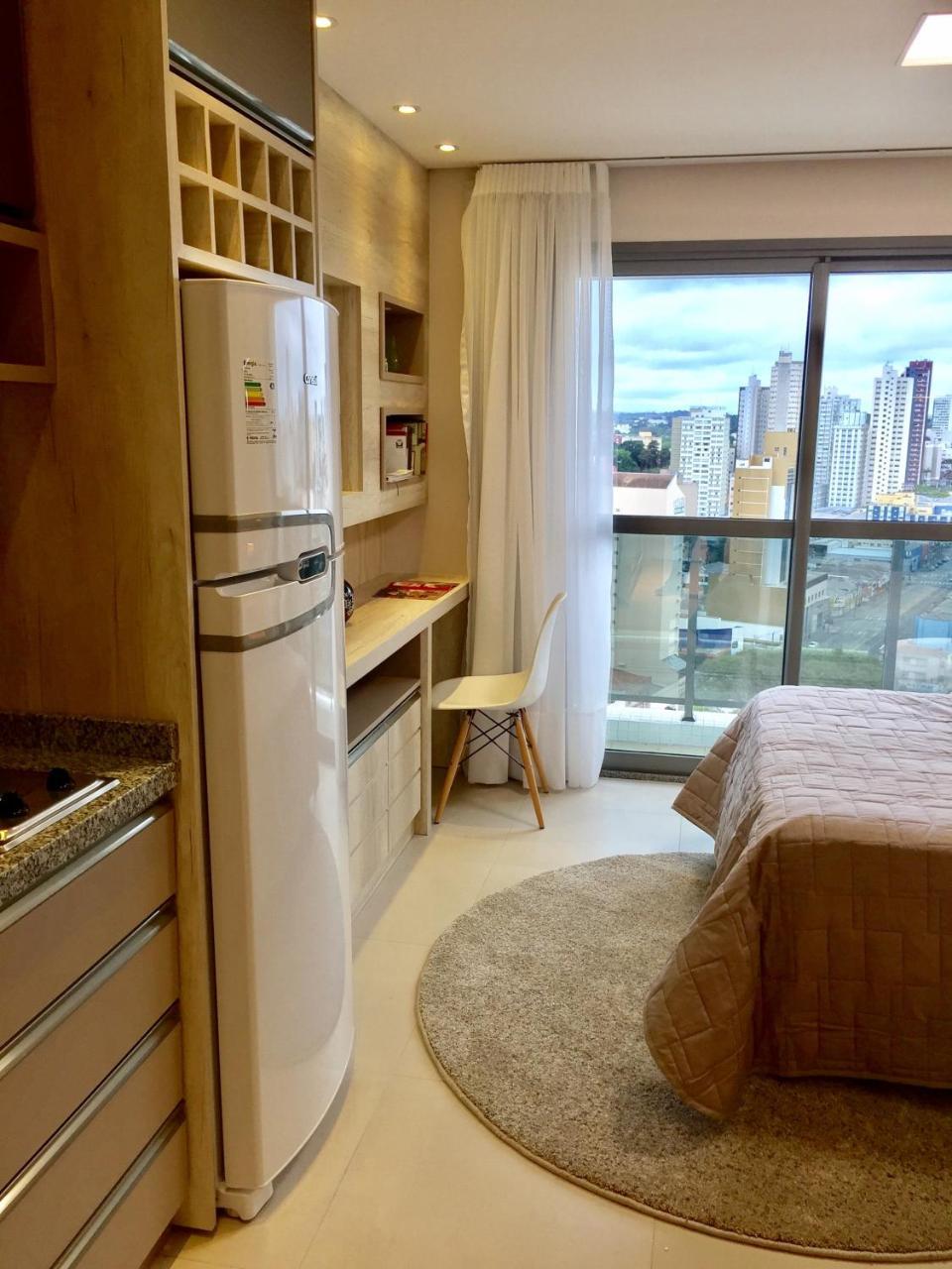 Estudio Moderno Com Linda Vista Para A Serra Curitiba Exteriör bild
